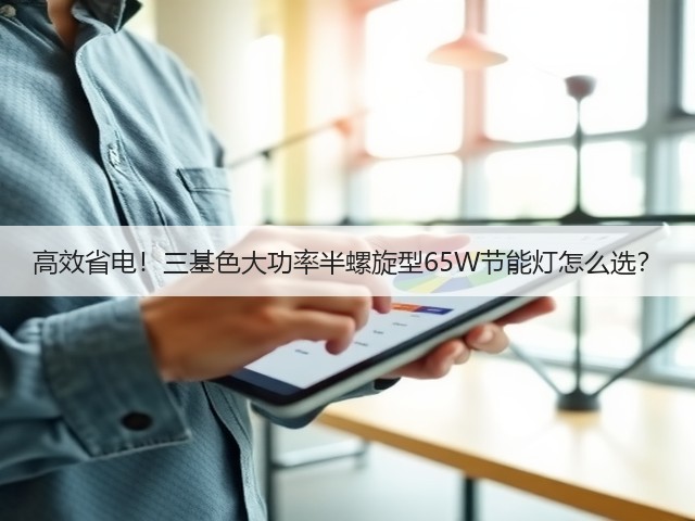 高效省电!三基色大功率半螺旋型65W节能灯怎么选?(图2) 高效省电!三基色大功率半螺旋型65W节能灯怎么选?(图2)