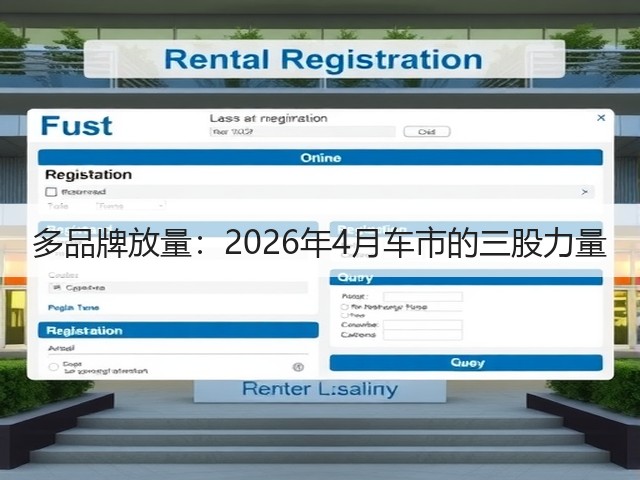 多品牌放量:2026年4月车市的三股力量(图3) 多品牌放量:2026年4月车市的三股力量(图3)