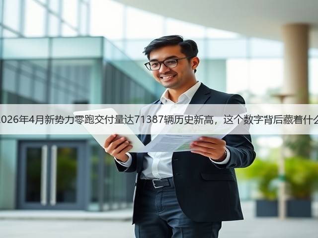 2026年4月新势力零跑交付量达71387辆历史新高，这个数字背后藏着什么(图2)