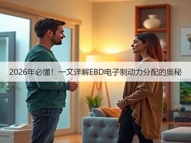 2026年必懂!一文详解EBD电子制动力分配的奥秘(图1) 2026年必懂!一文详解EBD电子制动力分配的奥秘(图1)