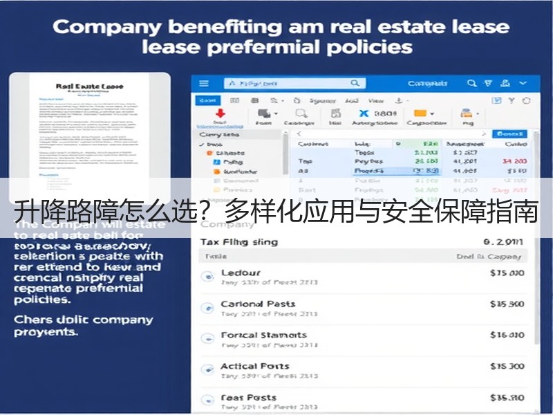 升降路障怎么选？多样化应用与安全保障指南汽车配件图片