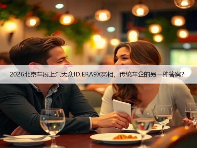 2026北京车展上汽大众ID.ERA9X亮相,传统车企的另一种答案?(图2) 2026北京车展上汽大众ID.ERA9X亮相,传统车企的另一种答案?(图2)