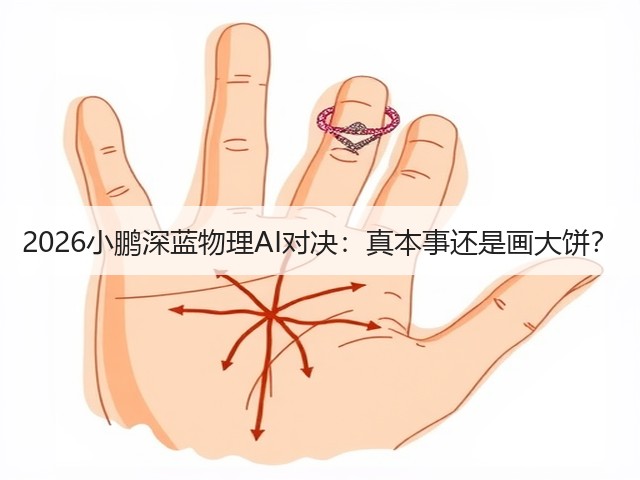 2026小鹏深蓝物理AI对决:真本事还是画大饼?(图2) 2026小鹏深蓝物理AI对决:真本事还是画大饼?(图2)