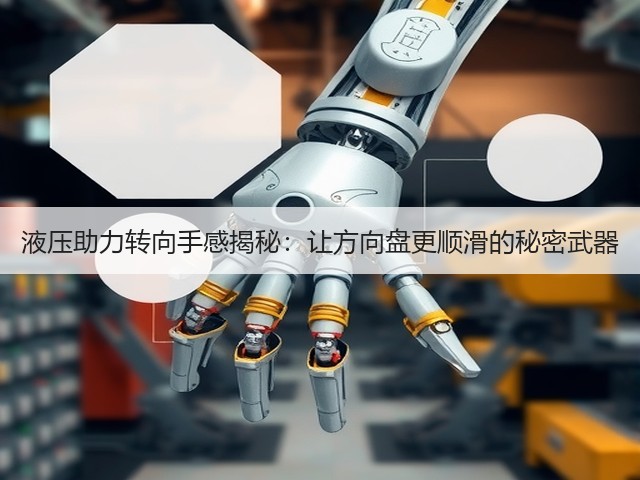 液压助力转向手感揭秘:让方向盘更顺滑的秘密武器(图1) 液压助力转向手感揭秘:让方向盘更顺滑的秘密武器(图1)