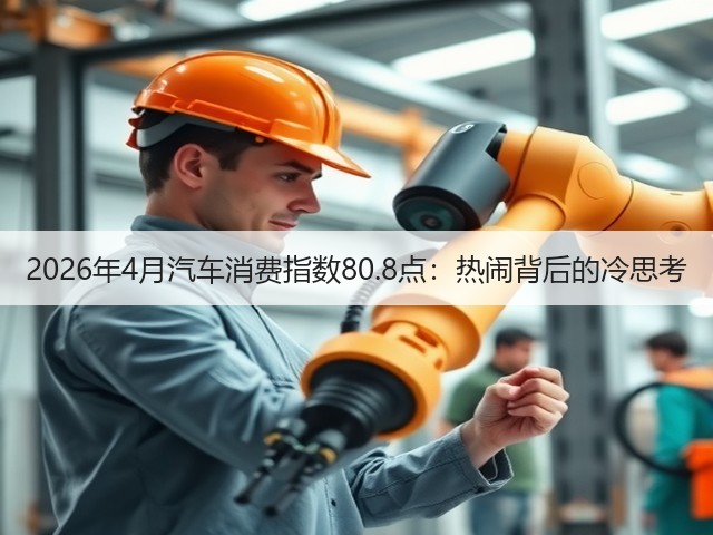 2026年4月汽车消费指数80.8点:热闹背后的冷思考(图2) 2026年4月汽车消费指数80.8点:热闹背后的冷思考(图2)