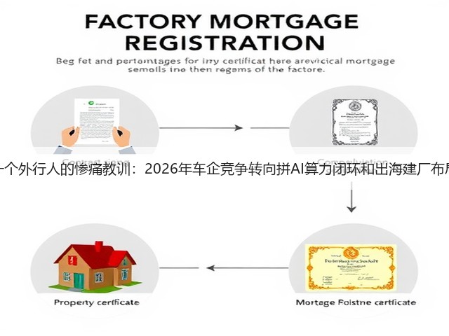 一个外行人的惨痛教训:2026年车企竞争转向拼AI算力闭环和出海建厂布局(图2) 一个外行人的惨痛教训:2026年车企竞争转向拼AI算力闭环和出海建厂布局(图2)