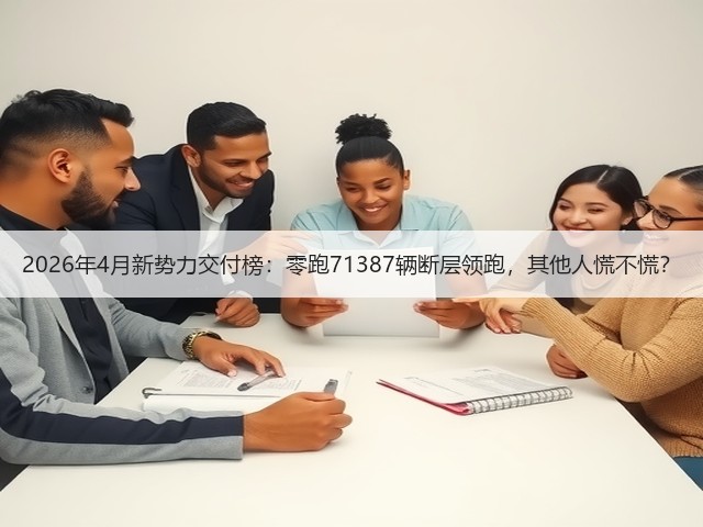 2026年4月新势力交付榜:零跑71387辆断层领跑,其他人慌不慌?(图2) 2026年4月新势力交付榜:零跑71387辆断层领跑,其他人慌不慌?(图2)