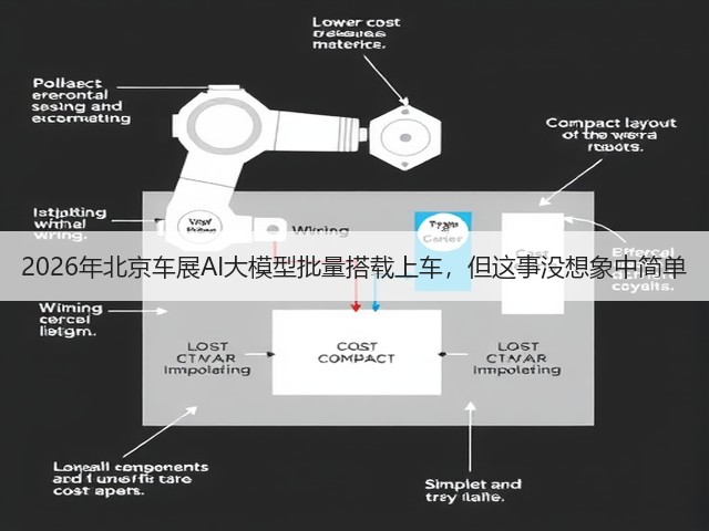 2026年北京车展AI大模型批量搭载上车,但这事没想象中简单(图3) 2026年北京车展AI大模型批量搭载上车,但这事没想象中简单(图3)