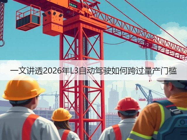 一文讲透2026年L3自动驾驶如何跨过量产门槛(图2) 一文讲透2026年L3自动驾驶如何跨过量产门槛(图2)
