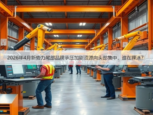 2026年4月新势力尾部品牌承压加剧资源向头部集中，谁在裸泳？(图1)