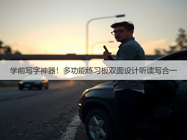 学前写字神器!多功能练习板双面设计听读写合一(图3) 学前写字神器!多功能练习板双面设计听读写合一(图3)