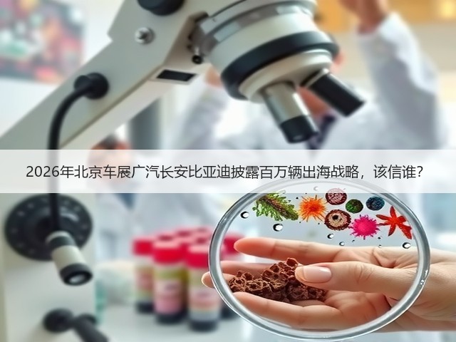 2026年北京车展广汽长安比亚迪披露百万辆出海战略,该信谁?(图1) 2026年北京车展广汽长安比亚迪披露百万辆出海战略,该信谁?(图1)