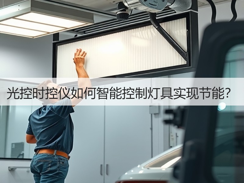 光控时控仪如何智能控制灯具实现节能？