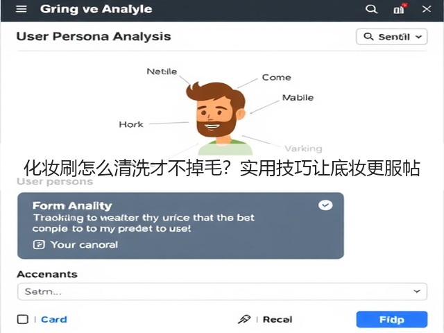 化妆刷怎么清洗才不掉毛?实用技巧让底妆更服帖(图3) 化妆刷怎么清洗才不掉毛?实用技巧让底妆更服帖(图3)