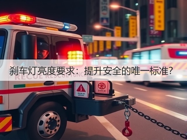 刹车灯亮度要求:提升安全的唯一标准?(图3) 刹车灯亮度要求:提升安全的唯一标准?(图3)