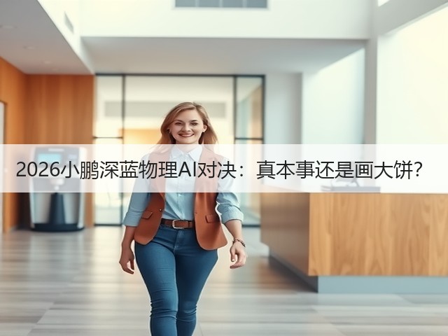 2026小鹏深蓝物理AI对决:真本事还是画大饼?(图1) 2026小鹏深蓝物理AI对决:真本事还是画大饼?(图1)