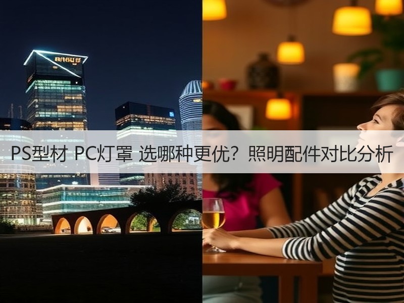 PS型材 PC灯罩 选哪种更优？照明配件对比分析