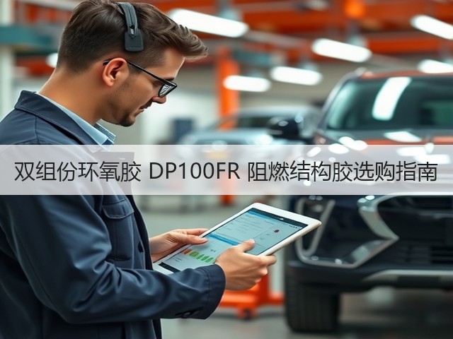 双组份环氧胶 DP100FR 阻燃结构胶选购指南(图3)