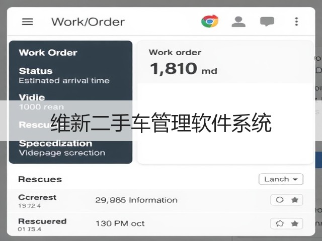 维新二手车管理软件系统(图2)