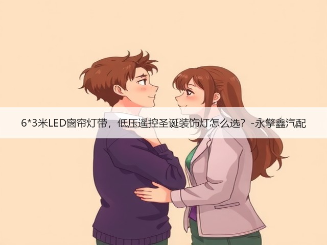 6*3米LED窗帘灯带，低压遥控圣诞装饰灯怎么选？-永擎鑫汽配(图2)