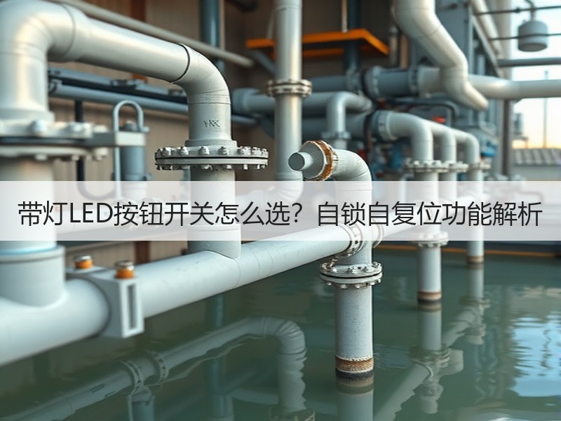 带灯LED按钮开关怎么选？自锁自复位功能解析