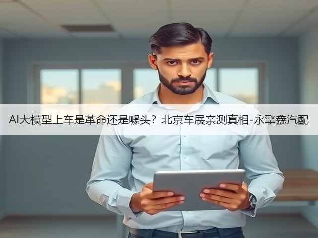 AI大模型上车是革命还是噱头？北京车展亲测真相-永擎鑫汽配(图3)