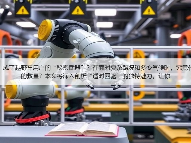 为何“适时四驱适用场景”成了越野车用户的“秘密武器”?在面对复杂路况和多变气候时,究竟什么样的四驱技术才是真正的救星?本文将深入剖析“适时四驱”的独特魅力,让你(图3) 为何“适时四驱适用场景”成了越野车用户的“秘密武器”?在面对复杂路况和多变气候时,究竟什么样的四驱技术才是真正的救星?本文将深入剖析“适时四驱”的独特魅力,让你(图3)