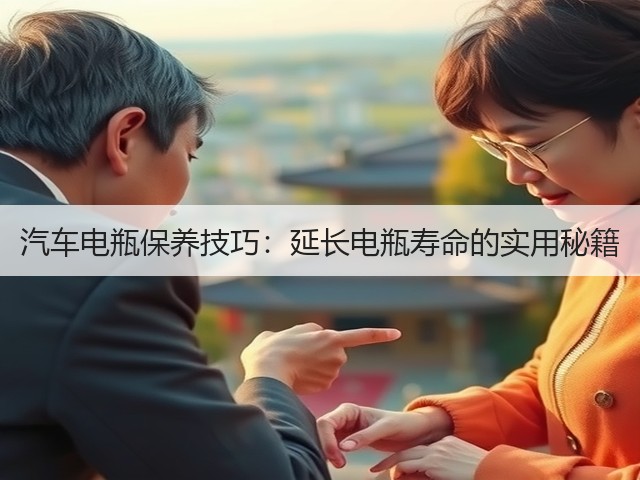 汽车电瓶保养技巧:延长电瓶寿命的实用秘籍(图1) 汽车电瓶保养技巧:延长电瓶寿命的实用秘籍(图1)