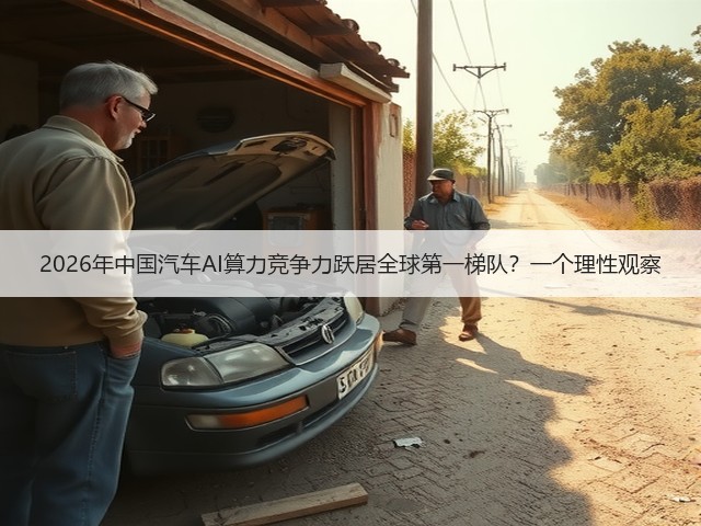 2026年中国汽车AI算力竞争力跃居全球第一梯队?一个理性观察(图1) 2026年中国汽车AI算力竞争力跃居全球第一梯队?一个理性观察(图1)