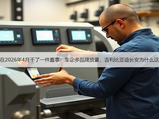 我自己在2026年4月干了一件蠢事:车企多品牌放量,吉利比亚迪长安为什么这么拼?(图1) 我自己在2026年4月干了一件蠢事:车企多品牌放量,吉利比亚迪长安为什么这么拼?(图1)