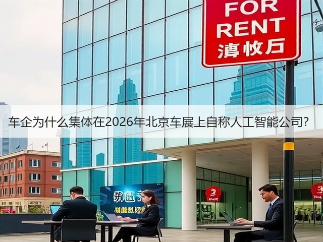 车企为什么集体在2026年北京车展上自称人工智能公司？(图2)