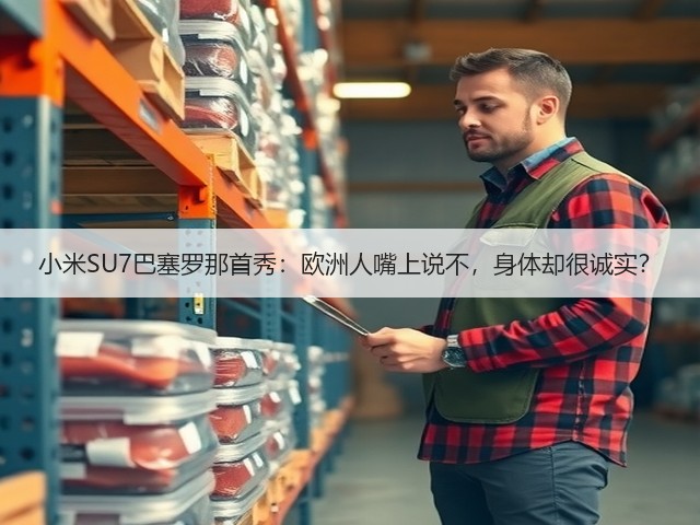 小米SU7巴塞罗那首秀:欧洲人嘴上说不,身体却很诚实?(图2) 小米SU7巴塞罗那首秀:欧洲人嘴上说不,身体却很诚实?(图2)