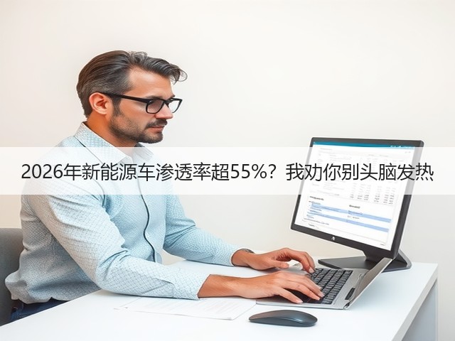 2026年新能源车渗透率超55%?我劝你别头脑发热(图3) 2026年新能源车渗透率超55%?我劝你别头脑发热(图3)