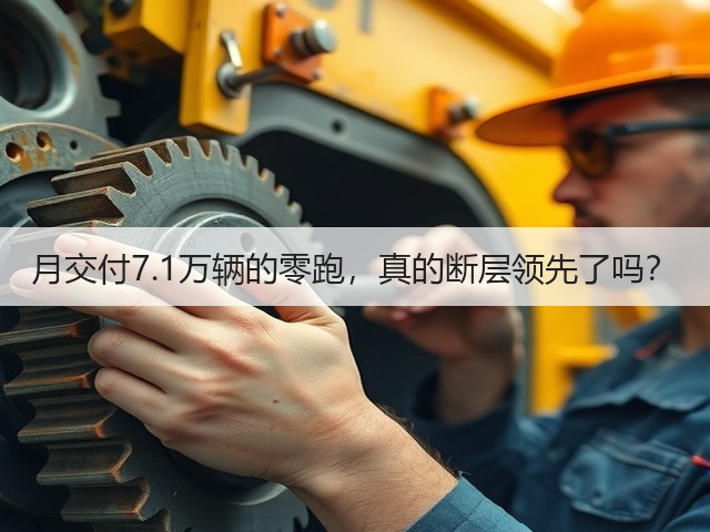月交付7.1万辆的零跑,真的断层领先了吗?(图2) 月交付7.1万辆的零跑,真的断层领先了吗?(图2)