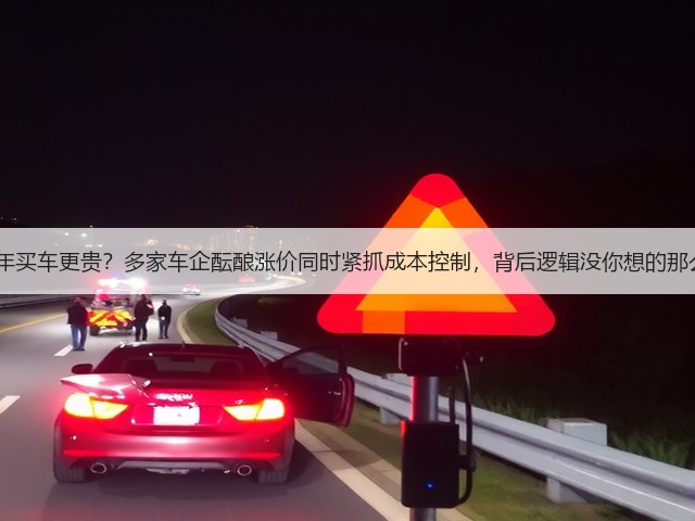 2026年买车更贵?多家车企酝酿涨价同时紧抓成本控制,背后逻辑没你想的那么简单(图1) 2026年买车更贵?多家车企酝酿涨价同时紧抓成本控制,背后逻辑没你想的那么简单(图1)