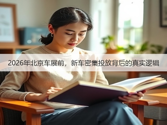2026年北京车展前,新车密集投放背后的真实逻辑(图2) 2026年北京车展前,新车密集投放背后的真实逻辑(图2)