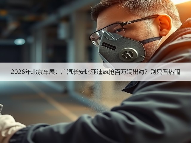 2026年北京车展:广汽长安比亚迪疯抢百万辆出海?别只看热闹(图1) 2026年北京车展:广汽长安比亚迪疯抢百万辆出海?别只看热闹(图1)