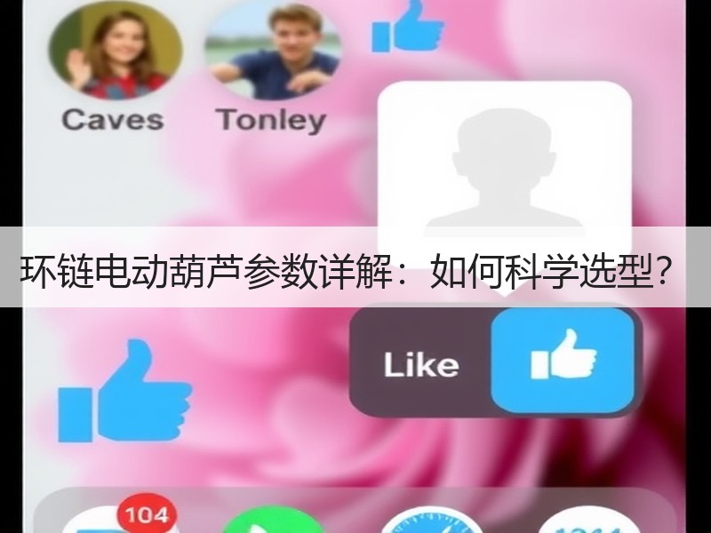 环链电动葫芦参数详解：如何科学选型？汽车配件图片