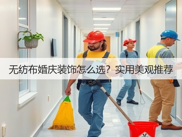 无纺布婚庆装饰怎么选?实用美观推荐(图3) 无纺布婚庆装饰怎么选?实用美观推荐(图3)