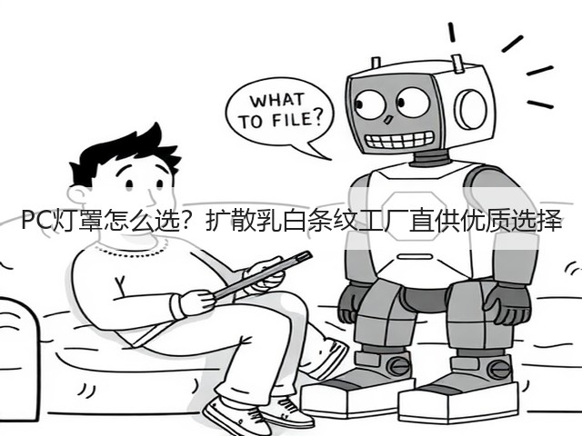 PC灯罩怎么选?扩散乳白条纹工厂直供优质选择(图1) PC灯罩怎么选?扩散乳白条纹工厂直供优质选择(图1)