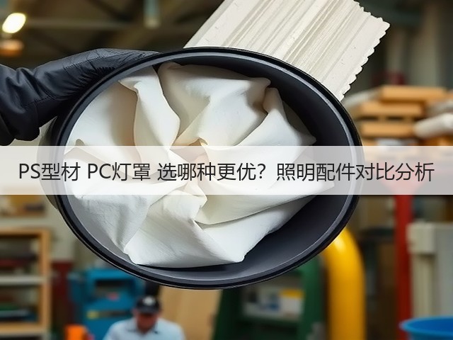 PS型材 PC灯罩 选哪种更优?照明配件对比分析(图3) PS型材 PC灯罩 选哪种更优?照明配件对比分析(图3)