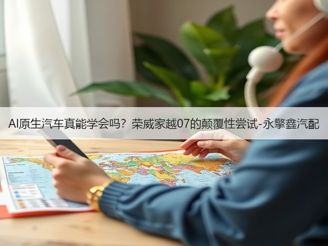 AI原生汽车真能学会吗?荣威家越07的颠覆性尝试-永擎鑫汽配(图1) AI原生汽车真能学会吗?荣威家越07的颠覆性尝试-永擎鑫汽配(图1)