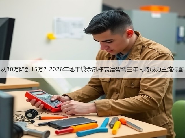 从30万降到15万?2026年地平线余凯称高端智驾三年内将成为主流标配(图1) 从30万降到15万?2026年地平线余凯称高端智驾三年内将成为主流标配(图1)