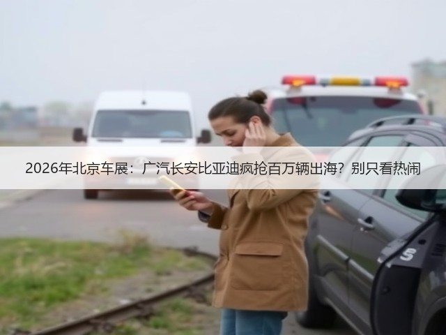 2026年北京车展:广汽长安比亚迪疯抢百万辆出海?别只看热闹(图2) 2026年北京车展:广汽长安比亚迪疯抢百万辆出海?别只看热闹(图2)
