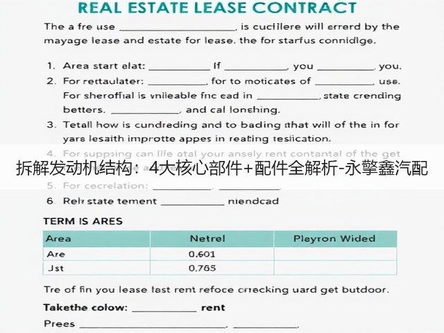 拆解发动机结构:4大核心部件+配件全解析-永擎鑫汽配(图2) 拆解发动机结构:4大核心部件+配件全解析-永擎鑫汽配(图2)