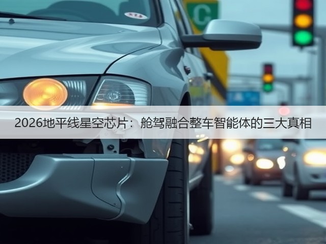 2026地平线星空芯片:舱驾融合整车智能体的三大真相(图2) 2026地平线星空芯片:舱驾融合整车智能体的三大真相(图2)