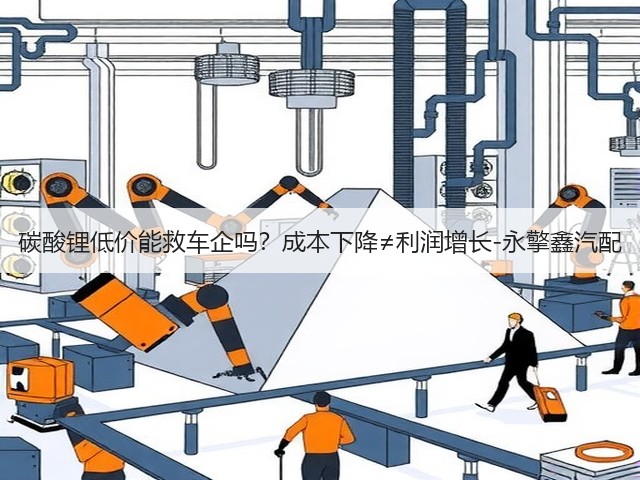 碳酸锂低价能救车企吗?成本下降≠利润增长-永擎鑫汽配(图1) 碳酸锂低价能救车企吗?成本下降≠利润增长-永擎鑫汽配(图1)