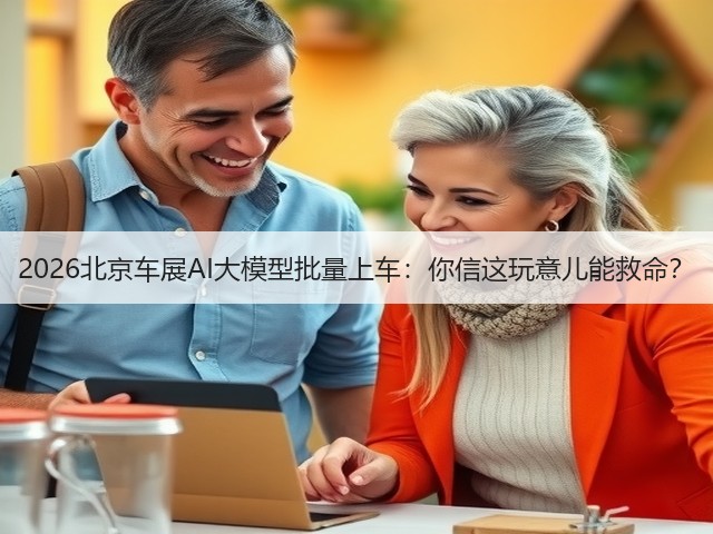 2026北京车展AI大模型批量上车:你信这玩意儿能救命?(图3) 2026北京车展AI大模型批量上车:你信这玩意儿能救命?(图3)