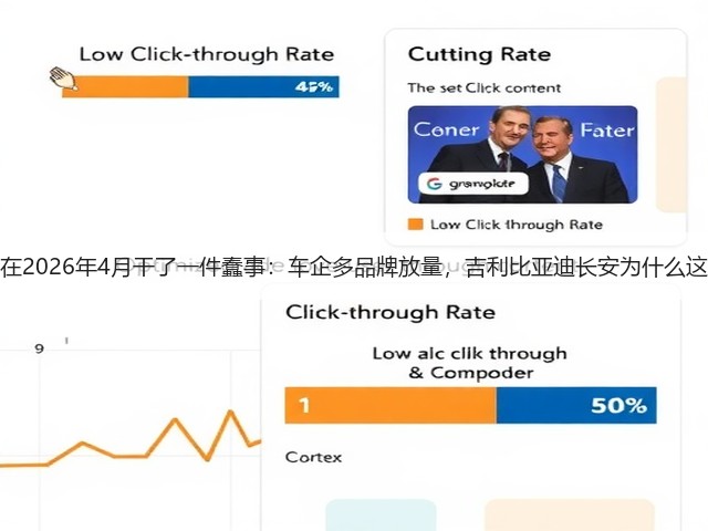 我自己在2026年4月干了一件蠢事:车企多品牌放量,吉利比亚迪长安为什么这么拼?(图3) 我自己在2026年4月干了一件蠢事:车企多品牌放量,吉利比亚迪长安为什么这么拼?(图3)