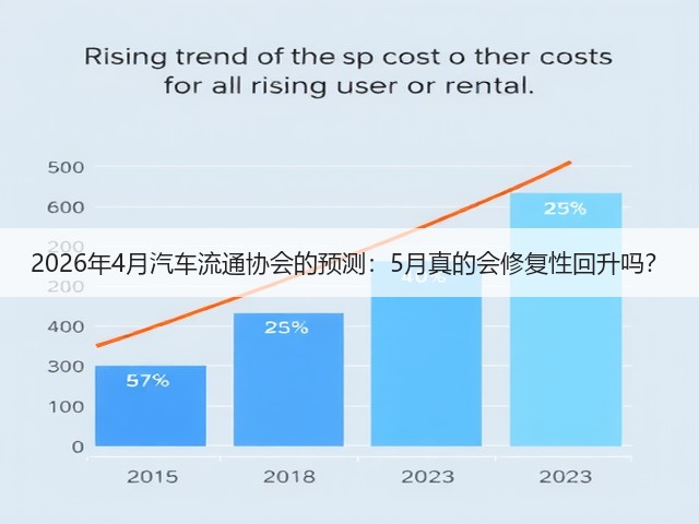 2026年4月汽车流通协会的预测:5月真的会修复性回升吗?(图2) 2026年4月汽车流通协会的预测:5月真的会修复性回升吗?(图2)
